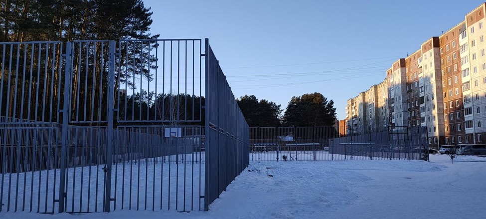 ФОТГРАФИЯ НОВОЙ СПОРТИВНОЙ ПЛОЩАДКИ (НОЯБРЬ 2024Г.).